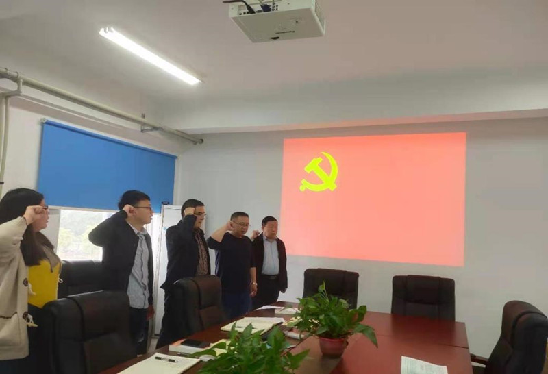 仙桃公司開展“學習黨史、新中國史” 主題黨日活動