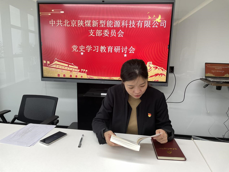 北京公司支部委員會組織開展黨史學習教育研討會