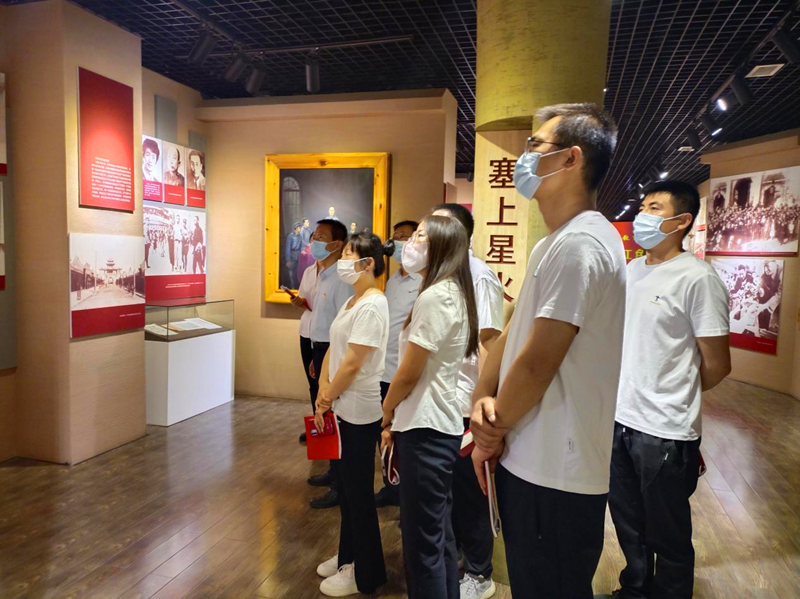寧夏鑫爾特公司黨支部開展“強化黨史學習教育 奮進新時代”主題黨日教育活動-2.png