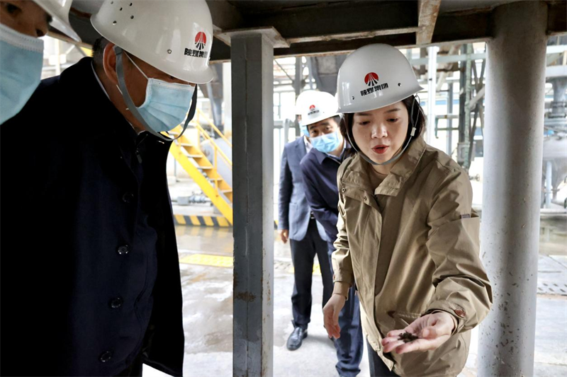 陜西省生態環境廳駐廳紀檢監察組組長、黨組成員周建新一行到咸陽公司檢查指導工作-2.png